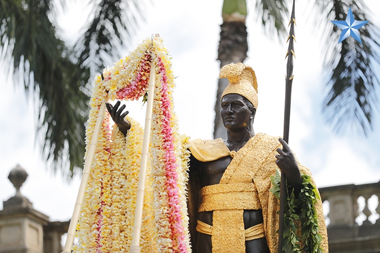 Lei draping ceremony honors King Kamehameha I | Honolulu Star-Advertiser