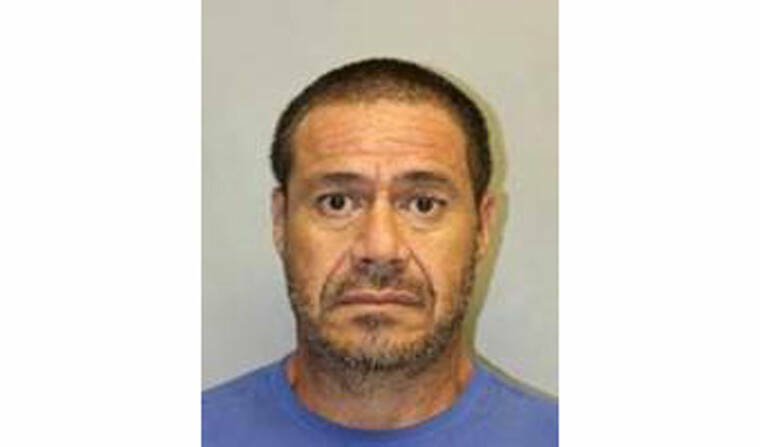 COURTESY HAWAII COUNTY POLICE DEPARTMENT Pictured is Duncan Mahi, 52, who has been identified as a suspect.