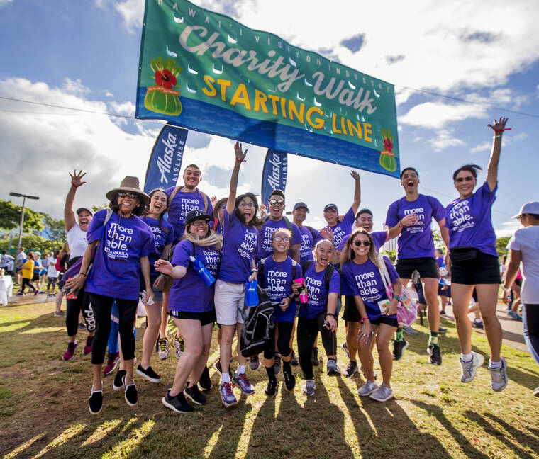 Hawaii Lodging & Tourism Association’s Visitor Industry Charity Walk