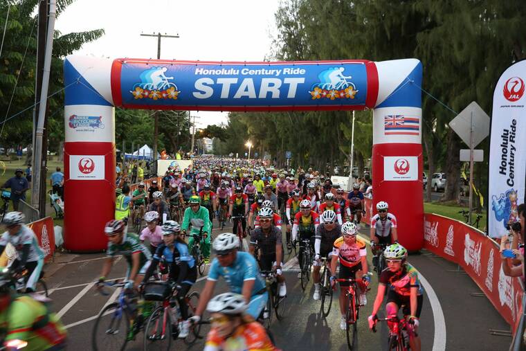 1000 Bikes Expected To Hit The Road For Honolulu Century Ride This