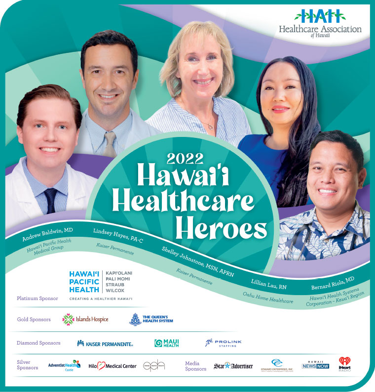 2022 Hawaii Healthcare Heroes Honolulu StarAdvertiser