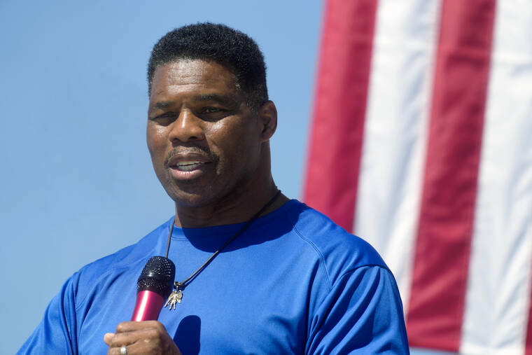 Herschel Walker centers pitch to Republicans on ‘wokeness’ Honolulu