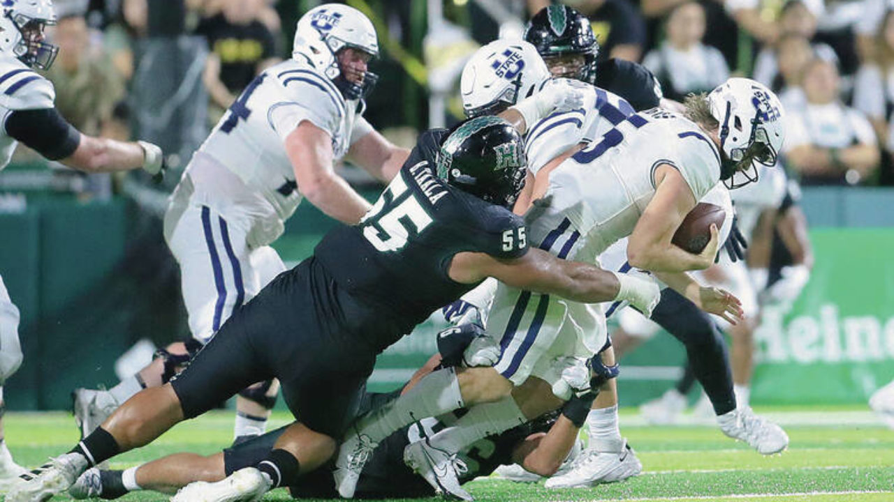 Hawaii defensive lineman Blessman Ta'ala feels blessed as home finale nears  | Honolulu Star-Advertiser