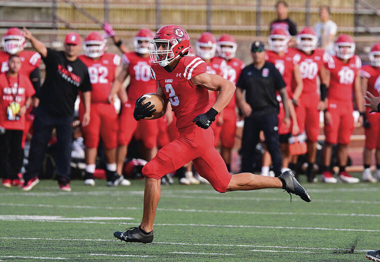 Kahuku enjoys pick6 party in state semifinal win over Campbell