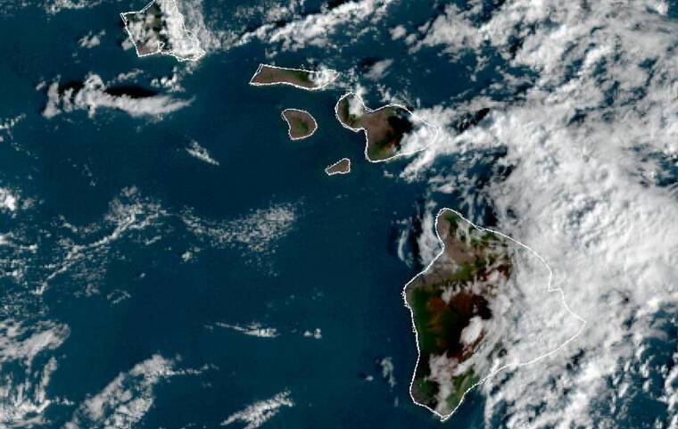 maui weather today satellite images