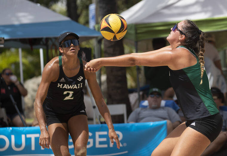 Hawaii Beach Volleyball Pairs Knocked Out Of Main Draw | Honolulu Star ...