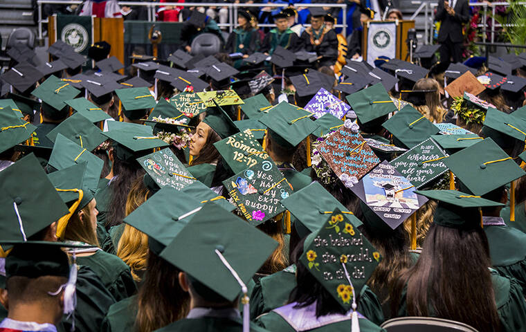 UH Manoa graduation caps fall commencement season | Honolulu Star ...