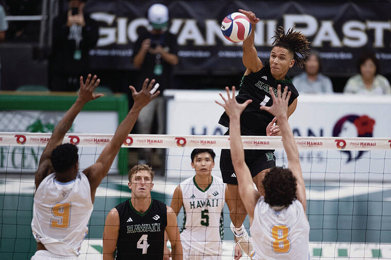 Hawaii men’s volleyball completes sweep of Long Island University