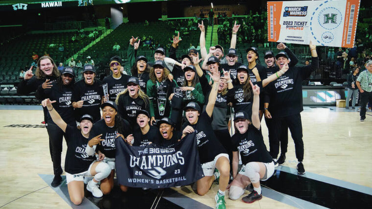 Hawaii rallies for 2nd straight Big West tournament title