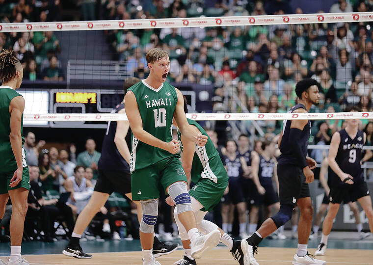 UH men’s volleyball hits the road at close to full strength Honolulu