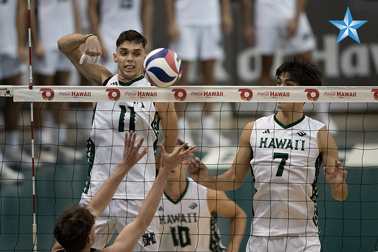 Hawaii beats UC Irvine in Big West men's volleyball Honolulu Star