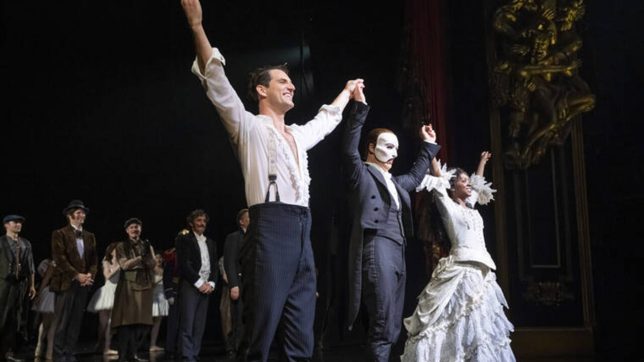 Buy The Phantom of the Opera Famous Broadway Musical Show Black Online in  India 