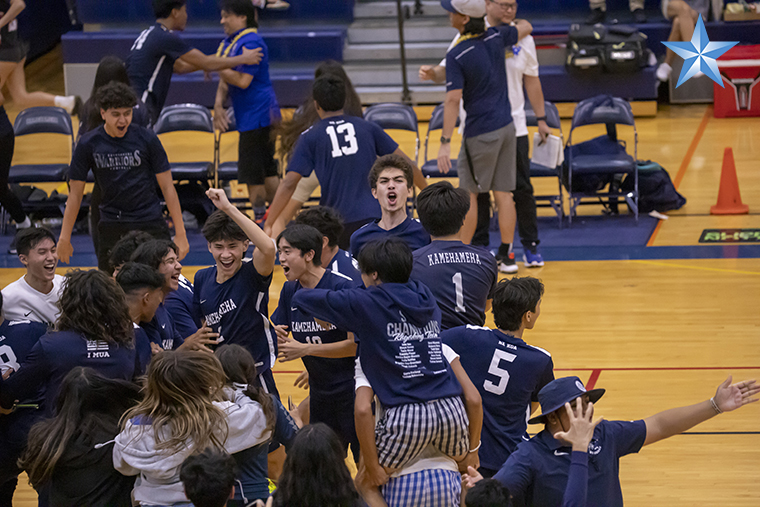 Kamehameha outlasts Punahou for ILH boys volleyball championship