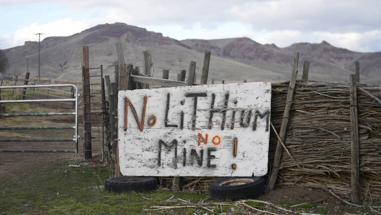 Biden administration says huge Nevada lithium mine can proceed