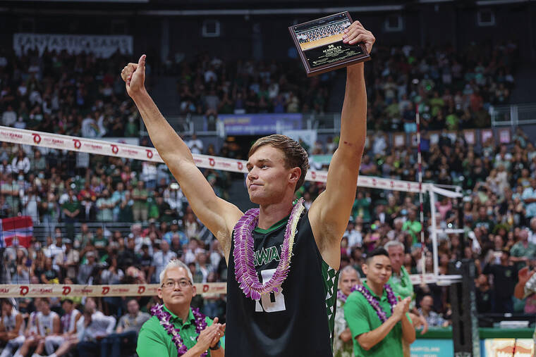 UH setter Jakob Thelle named AVCA National Player of the Year