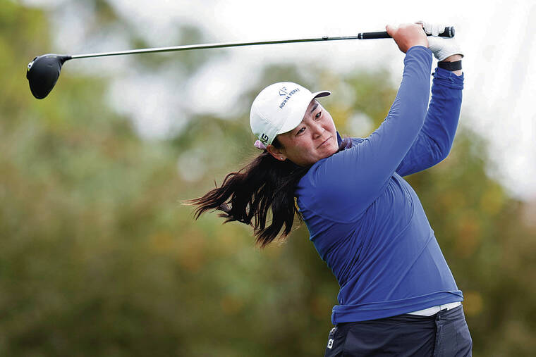 Hawaii’s Allisen Corpuz tied for second at U.S. Women’s Open