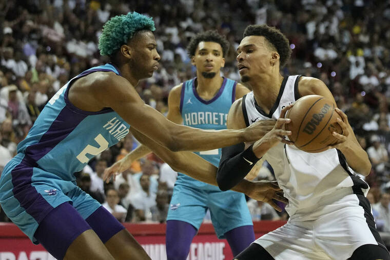 Wembanyama debuts after two top-5 picks hurt in thrilling finish to the  previous Summer League game – WWLP