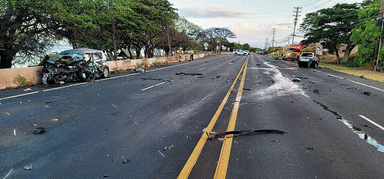 Speed suspected in Lahaina head-on collision that killed 3 | Honolulu ...