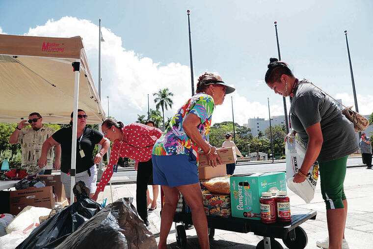 Maui relief donation drive being held at state Capitol Honolulu Star