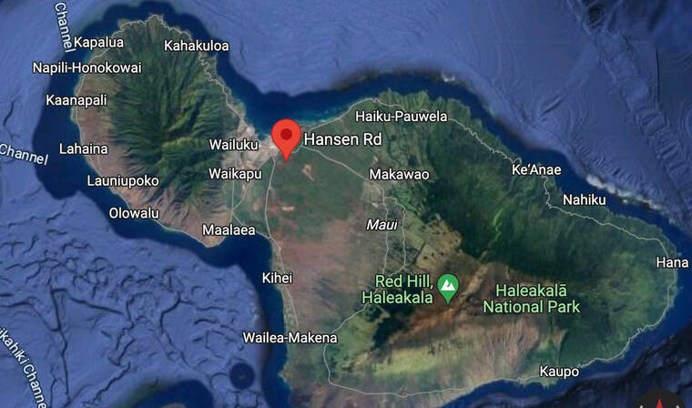 Brushfire closes Hansen Road from Maui Veterans Highway to Pulehu ...