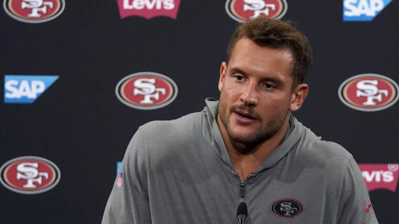 49ers preparing for Week 1 without Nick Bosa as contract holdout continues