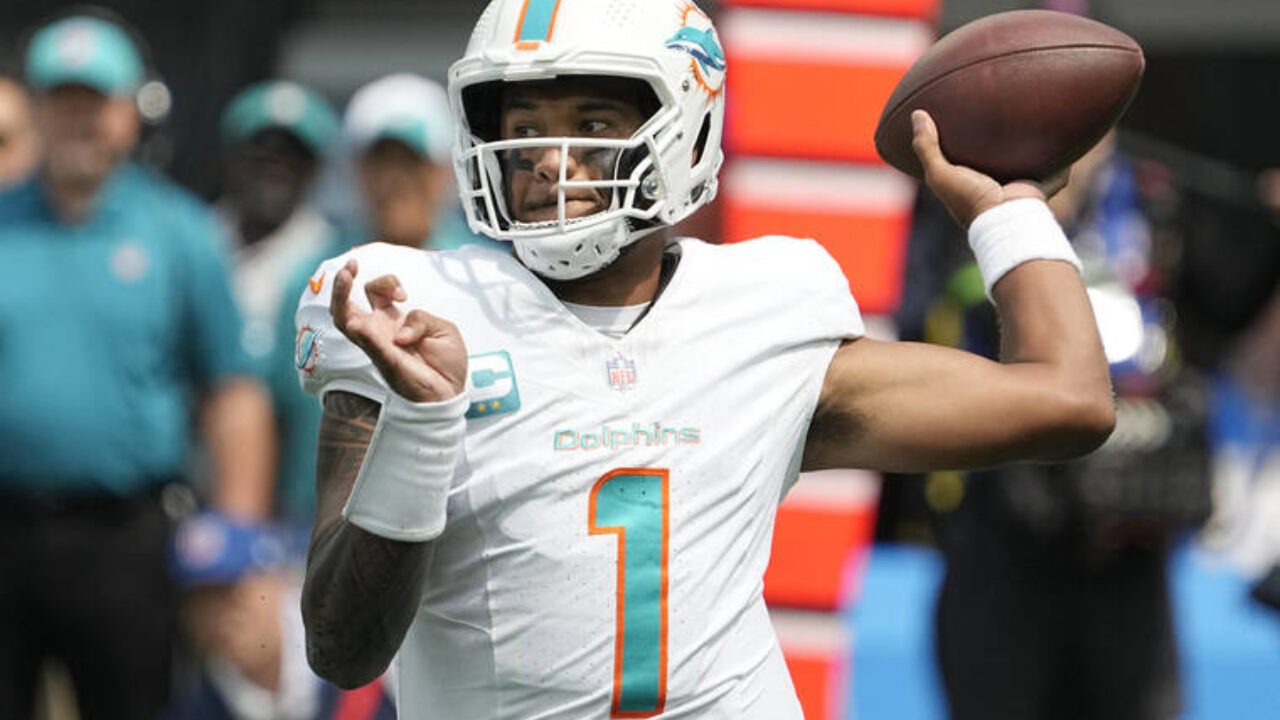 Dolphins QB Tua Tagovailoa Active For Tonight's Game