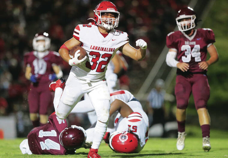 Lunas blank Bears 42-0 in emotional return to field