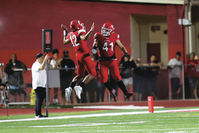 Kahuku stuns national champion St. John Bosco Honolulu StarAdvertiser