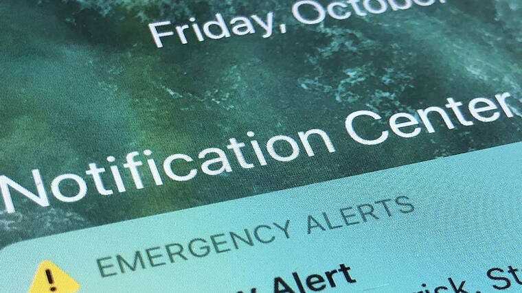 What To Know About Emergency Alert Test Hitting Your Cellphones Tvs Honolulu Star Advertiser