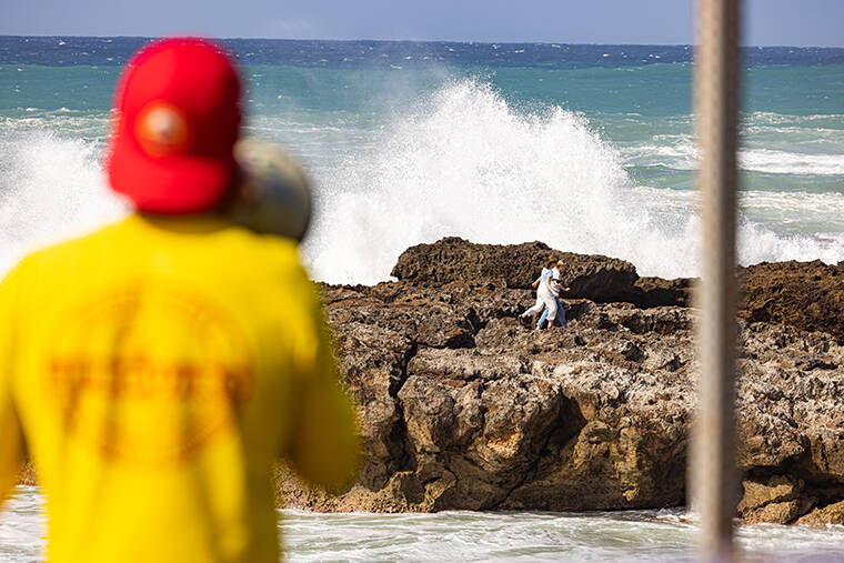 Lifeguards Rescue 54-year-old Woman From Shark’s Cove Surf | Honolulu ...