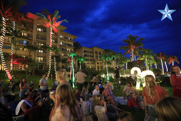 Holiday tree lighting ceremony held at RitzCarlton Kapalua Honolulu