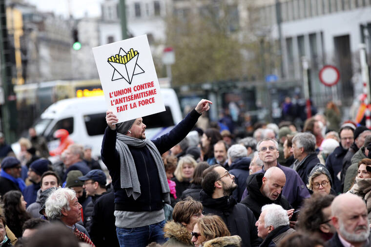 Thousands March In Europe In Latest Rally Against Antisemitism   Web1 14480061 F67f1aab39dc4172b078a87f712f0825 