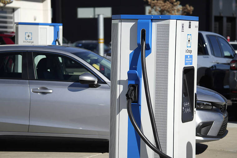 Hawaii to receive 7 million for electric vehicle charging Honolulu