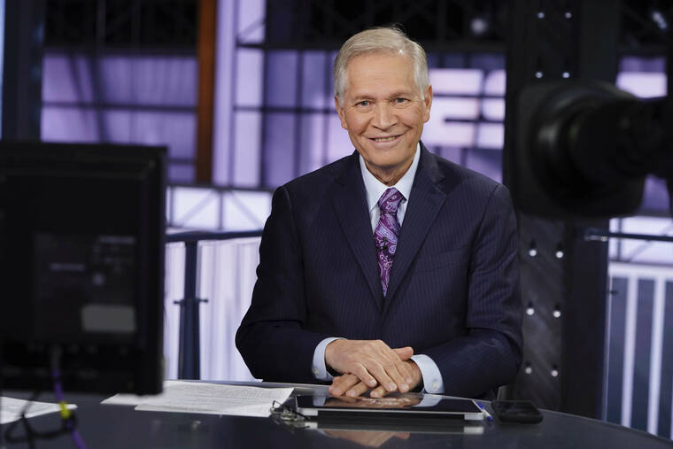 ESPN VIA ASSOCIATED PRESS
                                Chris Mortensen appears on the set of Sunday NFL Countdown at ESPN’s studios in Bristol, Conn., in September 2019. Mortensen, the award-winning journalist who covered the NFL for close to four decades, including 32 as a senior analyst at ESPN, died Sunday.