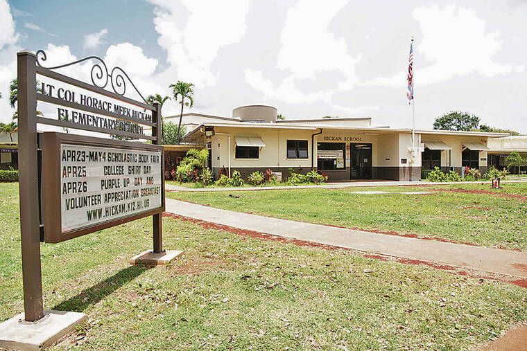 Water is safe at Hickam Elementary School, officials say | Honolulu ...