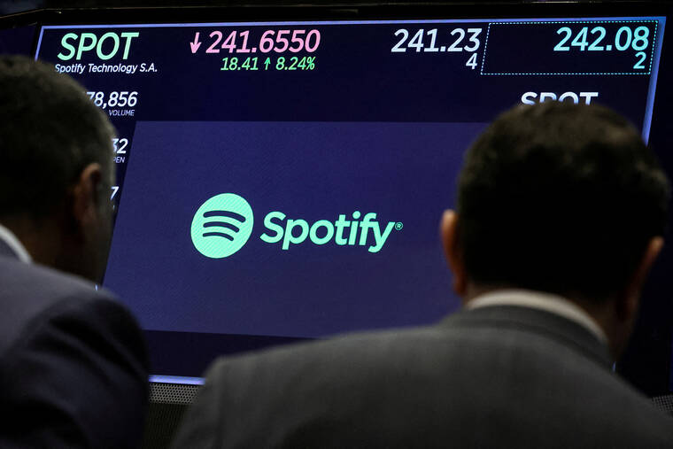 Spotify raises prices of its premium plans in margin push Honolulu