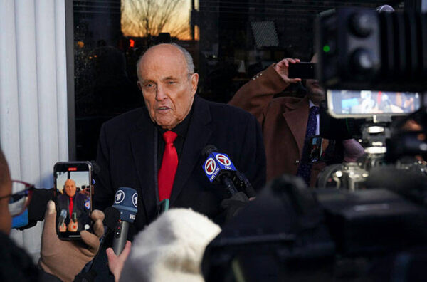Rudy Giuliani barred from practicing law in New York