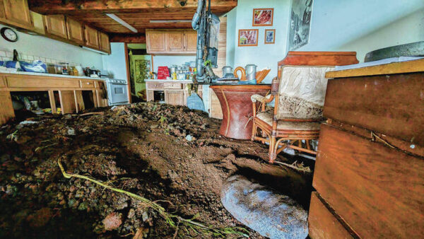 Tropical Storm Hone leaves Hawaii island’s ‘Hobbit House’ a muddy mess