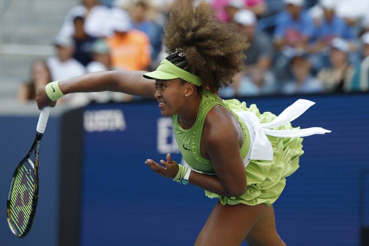 Osaka wears a tutu “super suit” on her triumphant return to the US Open