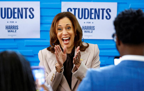 Harris campaigns in Philadelphia