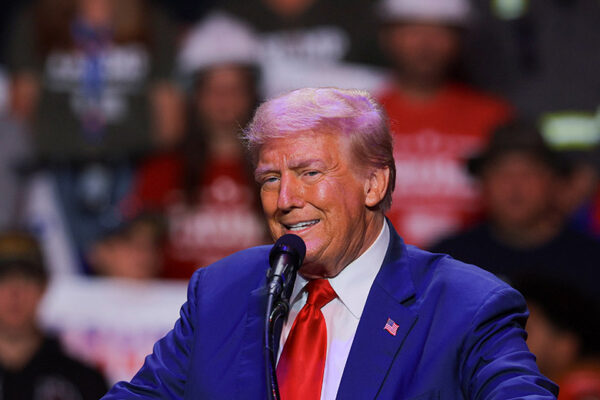 Trump holds a campaign rally in Indiana, Pa.