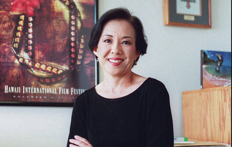 STAR-ADVERTISER / 2001
                                Georgette Deemer served for 16 years as Hawaii film commissioner.