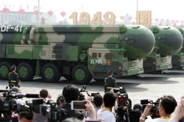 China’s PLA conducts rare publicized test launch of intercontinental ballistic missile