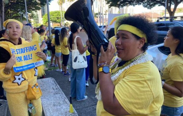 Kapi’olani nurses stage one-day strike as hospital vows lockout