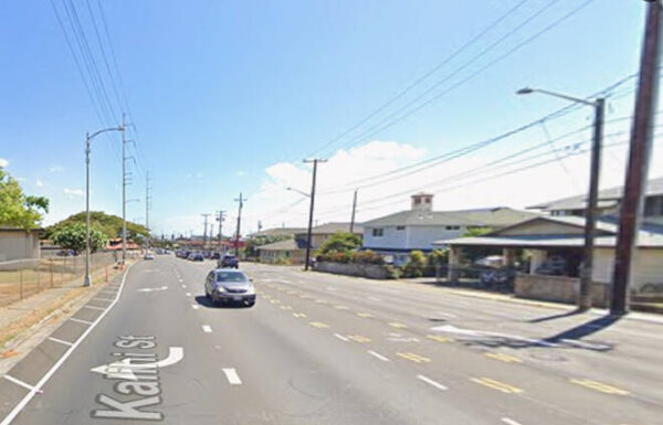 Low hanging wires shut Kalihi Street between N.King, Beckley