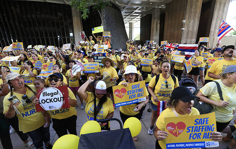 No deal after fourth straight day of talks between Kapi’olani, nurses | Honolulu Star-Advertiser