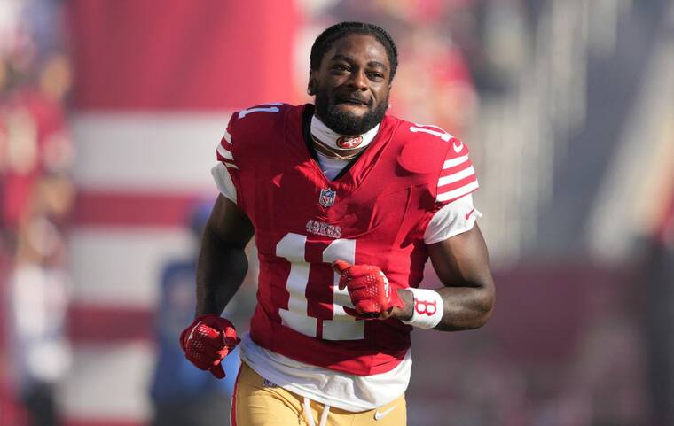 Reports: 49ers receiver Brandon Aiyuk out for season