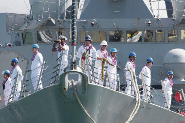 USS Daniel Inouye returns from first deployment