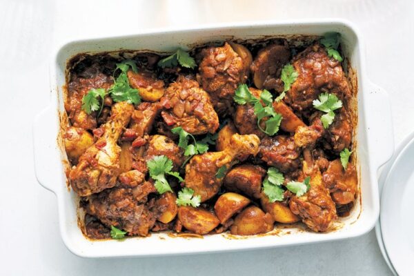 This chicken dish is fragrant with paprika