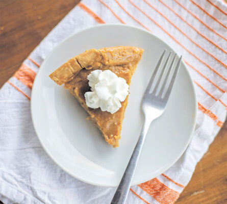 A twist on pumpkin pie